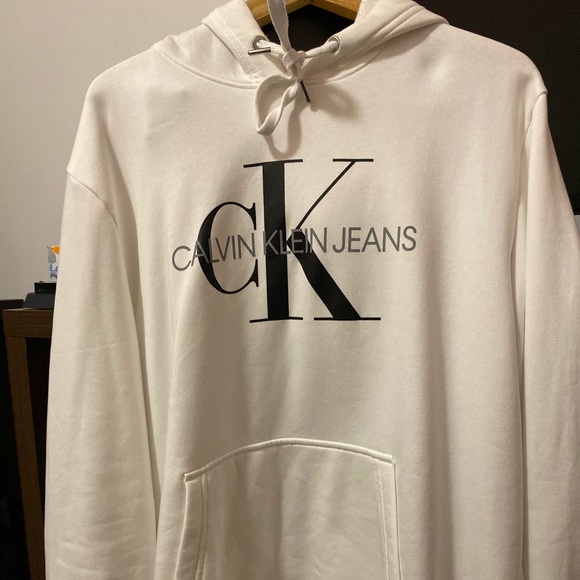 Other - White Calvin Klein hoodie